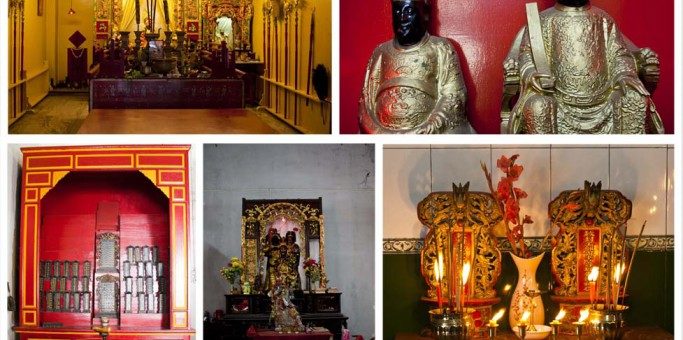 Chinese Temples in Kolkata Tirrettabazar and Chandi chawk area