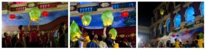 Chinese Lanterns - Lion Dance Display & Cultural Show 2016, Kolkata, India