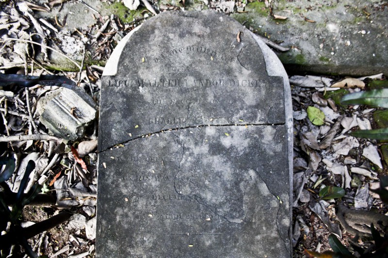Grave of Walter Savage Landor Dickens