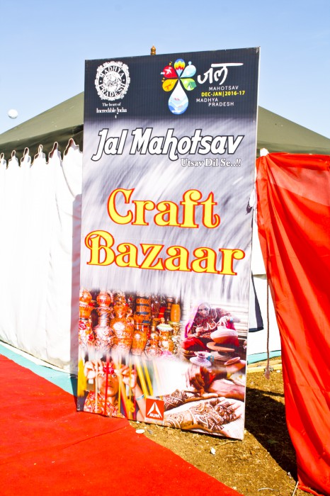 Jal Mahotsav - Craft Market in Hanuwantiya, Khandwa, Madhyapradesh, India.